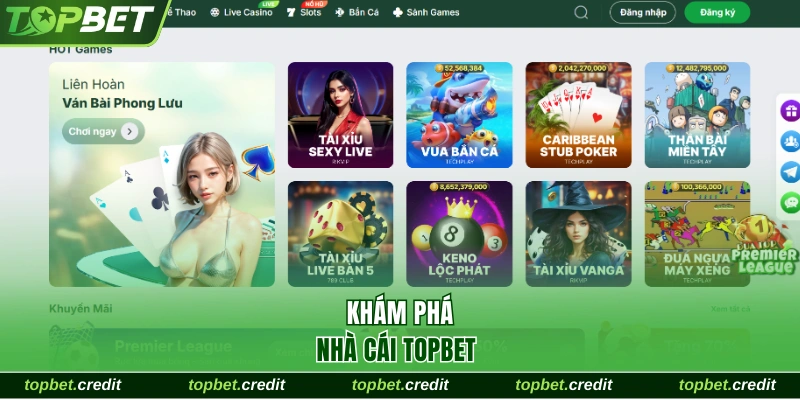 Topbet 5 Khám phá nhà cái TopBet