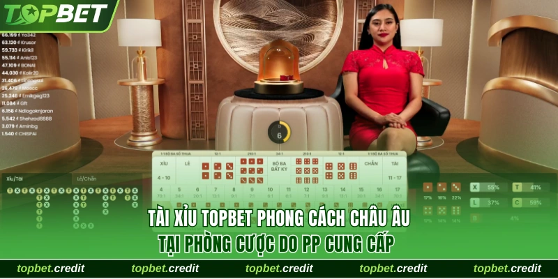 Phong cách châu Âu từ phòng cược PP