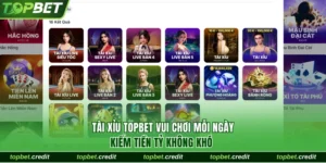 Tài xỉu TopBet credit